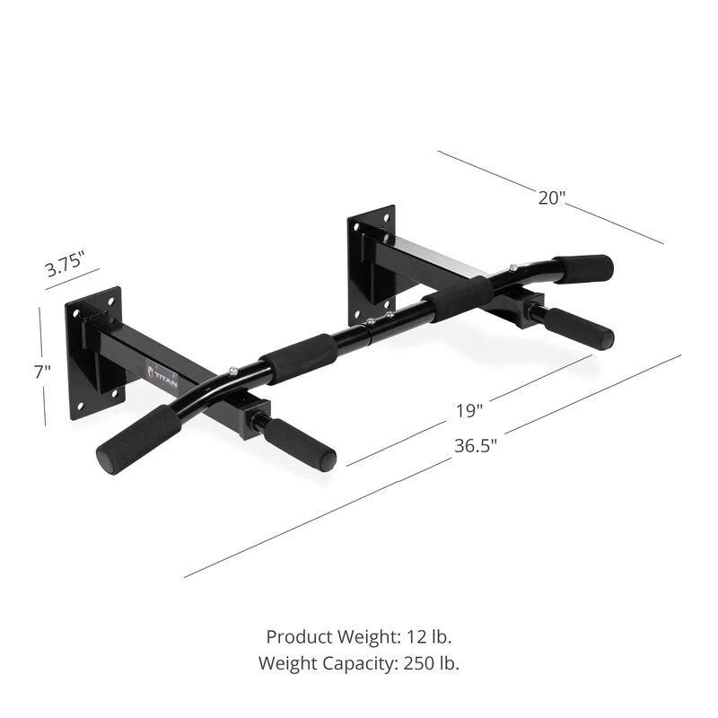 3 Position Wall-Mounted Pull-Up Bar 2 3 Position Wall-Mounted Pull-Up Bar - Image 2