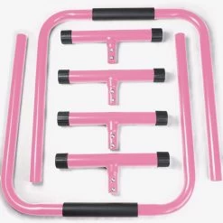 Pink Dip Stand Station -Fitness Equipment Shop 400528 07