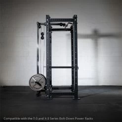 Lat Tower Rack Attachment – T-3 And X-3 Series Bolt Down Power Racks -Fitness Equipment Shop 401036 04
