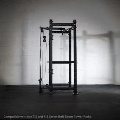 Lat Tower Rack Attachment – T-3 And X-3 Series Bolt Down Power Racks -Fitness Equipment Shop 401036 05