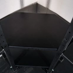 3-Tier Mass Storage Corner Shelf -Fitness Equipment Shop 401193 05