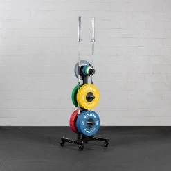 Portable Plate And Barbell Storage Tree -Fitness Equipment Shop 401373 03