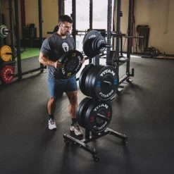 Portable Plate And Barbell Storage Tree -Fitness Equipment Shop 401373 04