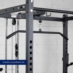 T-2 Series Lat Tower Power Rack Attachment -Fitness Equipment Shop 401379 08