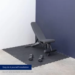 12 PK Interlocking Tile Flooring -Fitness Equipment Shop 401429 04