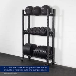 Bumper Plate/Weight Ball Shelf For Mass Storage System -Fitness Equipment Shop 401436 04
