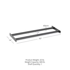 Bumper Plate/Weight Ball Shelf For Mass Storage System -Fitness Equipment Shop 401436 10