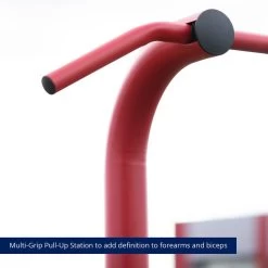 Red Outdoor Power Tower 12 Red Outdoor Power Tower -Fitness Equipment Shop 401478 04