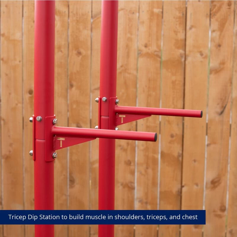 Red Outdoor Power Tower 5 Red Outdoor Power Tower - Image 5