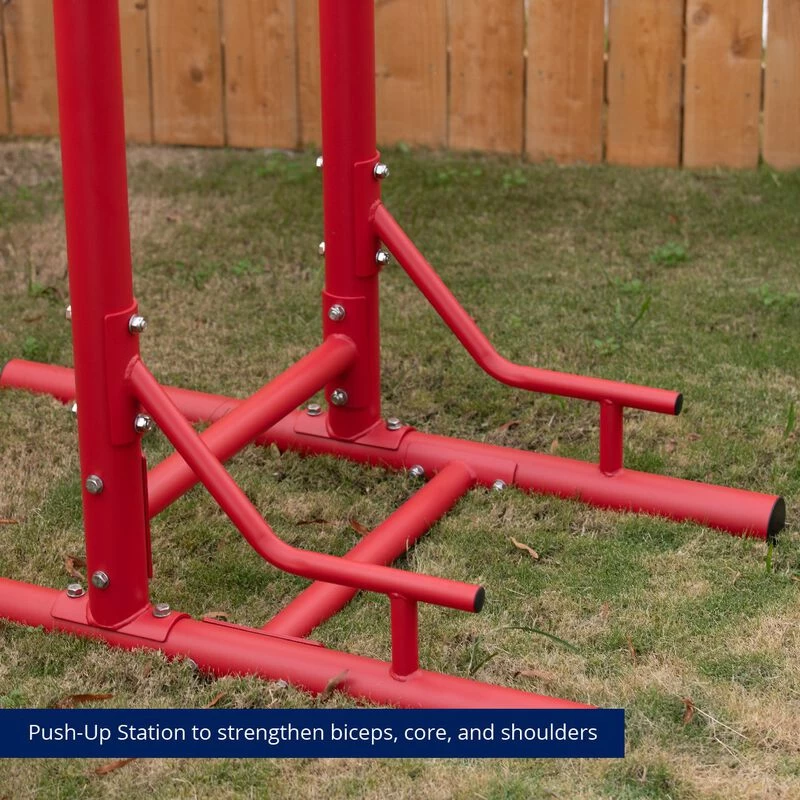 Red Outdoor Power Tower 7 Red Outdoor Power Tower - Image 7