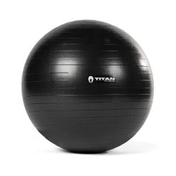 55 Cm Black Exercise Stability Ball