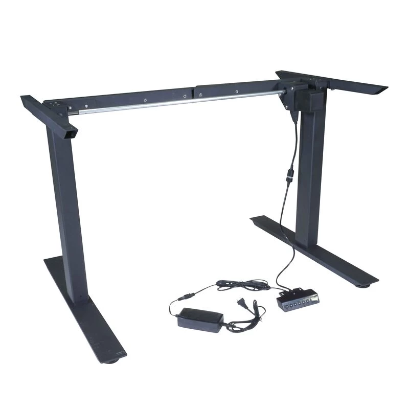 Single Motor Electric Adjustable Height A2 Sit-Stand Desk (Black) 2 Single Motor Electric Adjustable Height A2 Sit-Stand Desk (Black) - Image 2