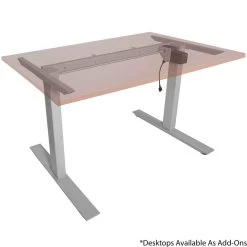 Single Motor Electric Adjustable Height A2 Sit-Stand Desk -Fitness Equipment Shop 403021 12