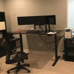 Dual Motor Electric Adjustable Height A6 Sit-Stand Desk -Fitness Equipment Shop 403025 08