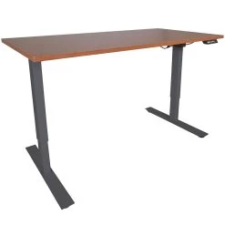 A2 Single Motor Sit/Stand Desk W/ Wood 30"x60" Top Conversion