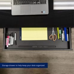 Adjustable Glass Top Standing Desk -Fitness Equipment Shop 403066 06