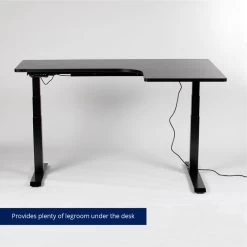 Adjustable L-Shape Corner Standing Desk -Fitness Equipment Shop 403077 07