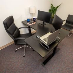 Adjustable L-Shape Corner Standing Desk -Fitness Equipment Shop 403077 12