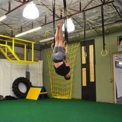 32mm Wood Olympic Gymnastic Rings - 1.5" W Heavy Duty Thick Straps & Buckle -Fitness Equipment Shop 410111 10