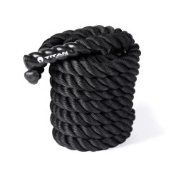 Black Poly Dacron Battle Ropes