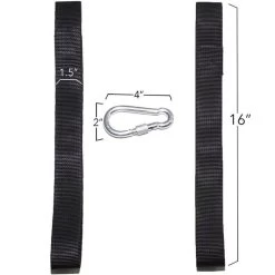 1.5" Anchor Strap Kit For Battle Ropes -Fitness Equipment Shop 410562 03