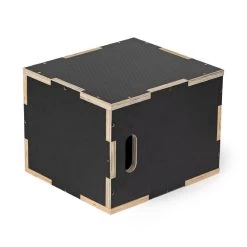 Youth 3-in-1 Wooden Plyometric Box – 12" X 14" X 16" -Fitness Equipment Shop 412125 05