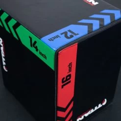 Youth 3-In-1 Heavy Foam Plyo Box – 12" X 14" X 16" -Fitness Equipment Shop 412241 03
