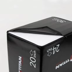 3-in-1 Soft Foam Plyometric Box – 20" X 24" X 30" 14 3-in-1 Soft Foam Plyometric Box – 20" X 24" X 30" -Fitness Equipment Shop 412244 06