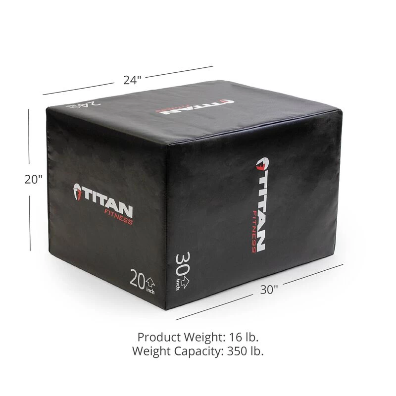 3-in-1 Soft Foam Plyometric Box – 20" X 24" X 30" 7 3-in-1 Soft Foam Plyometric Box – 20" X 24" X 30" - Image 7