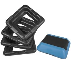 16"x16" Adjustable Aerobic Step W/ Risers