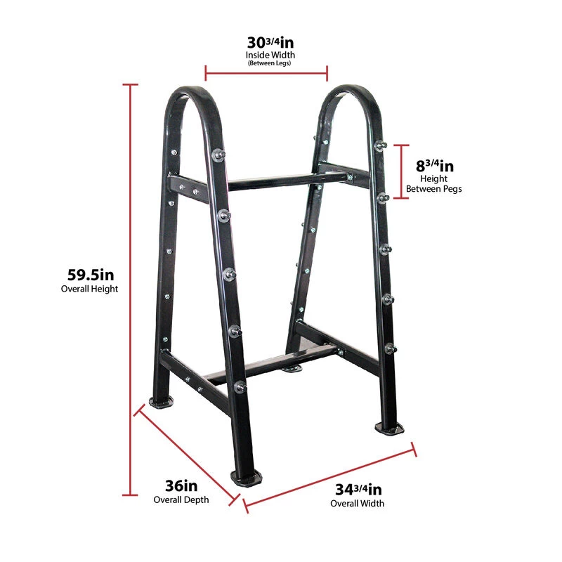 Fixed Barbell Rack 2 Fixed Barbell Rack - Image 2