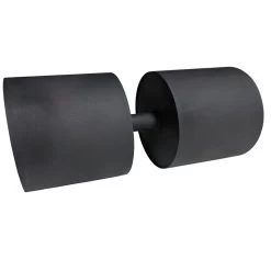 12" Circus Dumbbell W/ 2.5" Handle -Fitness Equipment Shop 423203 03