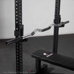 Rackable EZ Curl Fat Bar -Fitness Equipment Shop 430078 03