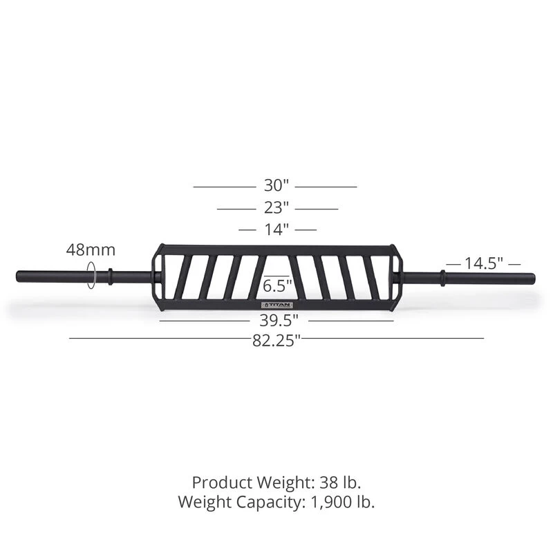 Angled Multi-Grip Barbell V3 2 Angled Multi-Grip Barbell V3 - Image 2
