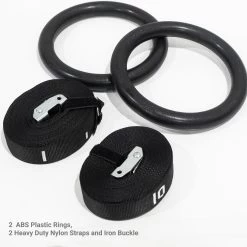 GRA-2, Plastic Gymnastic Rings -Fitness Equipment Shop gra 2 plastic gymnastic rings 3