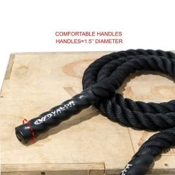 HR-1.5, Heavy Jump Rope (1.5") -Fitness Equipment Shop hr 1 5 heavy jump rope 1 5 4