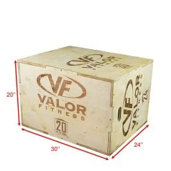 PBX-A, Wood Plyometric Box (20” X 24” X 30”) -Fitness Equipment Shop pbx a wood plyometric box 20 x 24 x 30 6