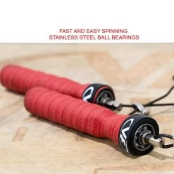 SR-2A, Adjustable Ball Bearing Speed Rope (2.5mm) -Fitness Equipment Shop sr 2a adjustable speed rope 2 5mm cable 4