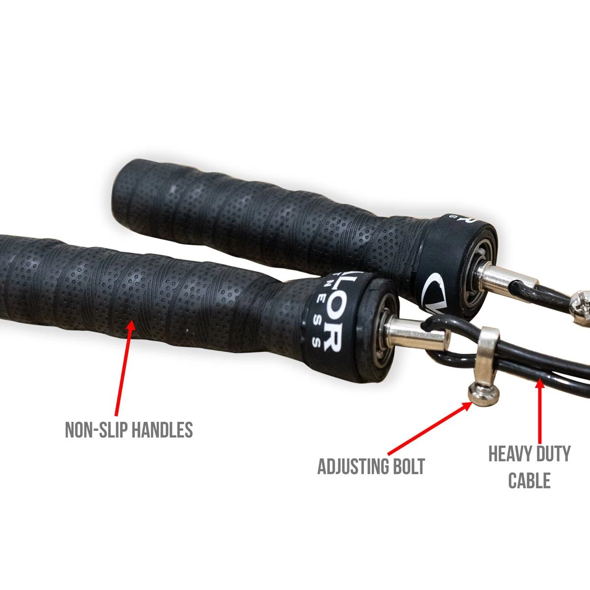 SR-4A, Adjustable Ball Bearing Speed Rope (4mm) 6 SR-4A, Adjustable Ball Bearing Speed Rope (4mm) - Image 6